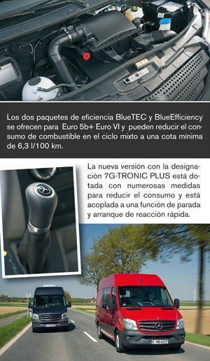 características de la nueva Mercedes Benz Sprinter Sprinter3
