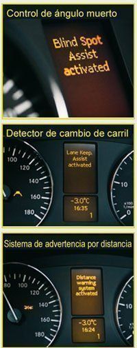 Controles de la nueva Mercedes Benz Sprinter Sprinter4