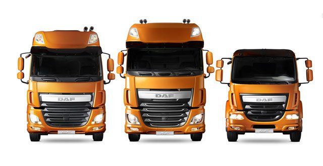 DAF gama Euro6 DAF XF, LF Y CF