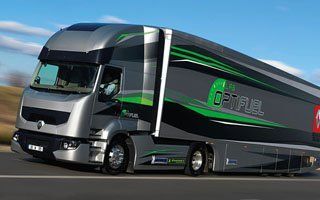 Optifuel de Renault Trucks aerodinamica55