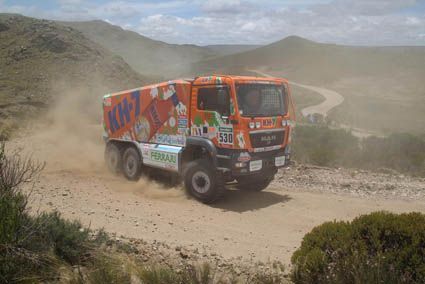 kh7 dakar camion
