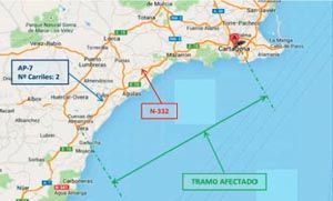 peaje camiones mapa