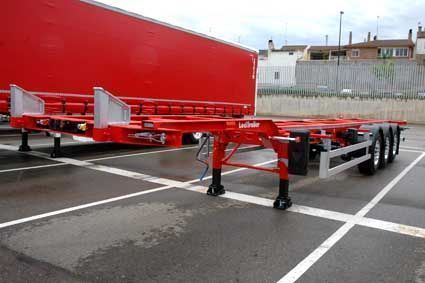 lecitrailer porta contenedores