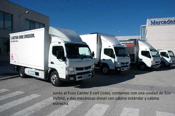 fuso canter interior