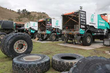 dakar descanso iveco