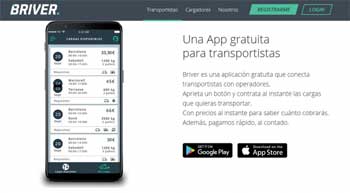 plataforma transporte briver