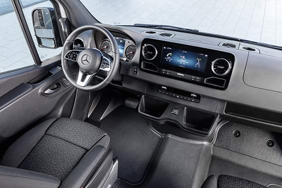mercedes sprinter interior