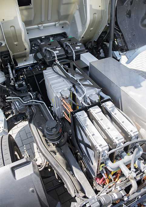 daf cf electrici baterias