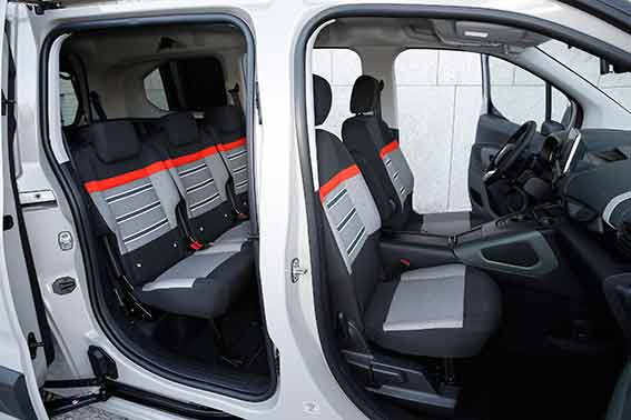 berlingo interior