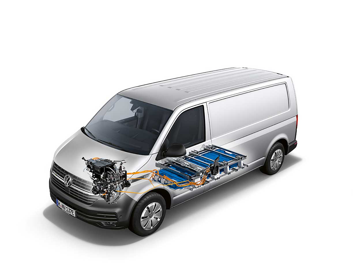 volkswagen electricos transporter