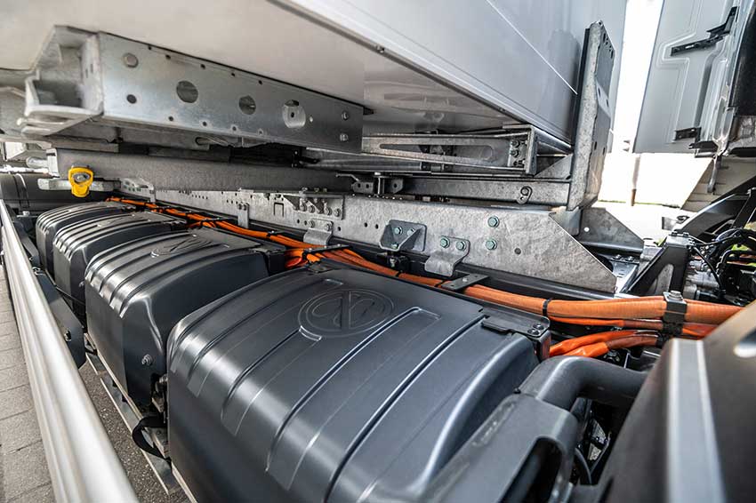 baterias cami&oacute;n el&eacute;ctrico
