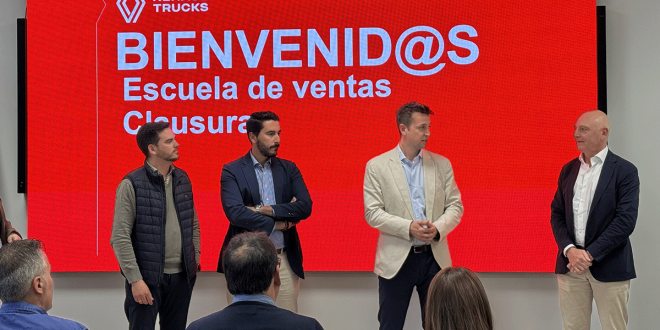 Renault Trucks  grad&uacute;a una nueva promoci&oacute;n  de su Escuela de Ventas para su red comercial