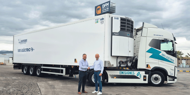 Las flotas espa&ntilde;olas prueban  la refrigeraci&oacute;n el&eacute;ctrica con AxlePower en remolques