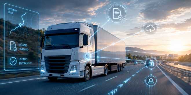 Espa&ntilde;a impulsa la digitalizaci&oacute;n del transporte por carretera con el documento de control electr&oacute;nico obligatorio
