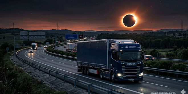 PYMETRANS rechaza la prohibici&oacute;n de circulaci&oacute;n de camiones en Navarra durante 36 horas  por el eclipse solar de 2026