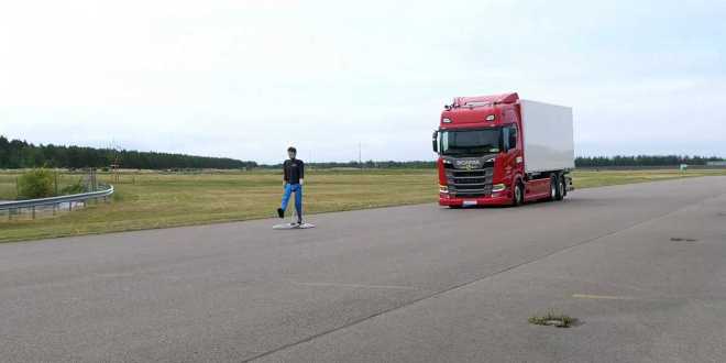 Scania G y R obtienen cinco estrellas de Euro NCAP y el distintivo CitySafe