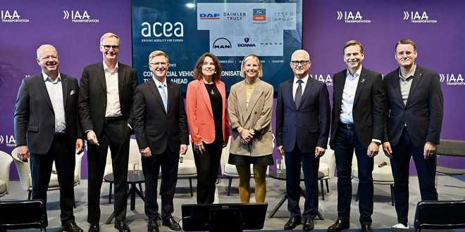 Los fabricantes europeos de camiones piden retrasar tres a&ntilde;os los objetivos de CO₂ de 2030