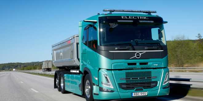 Volvo FH Aero Electric: hasta 700 km de autonom&iacute;a en camiones el&eacute;ctricos