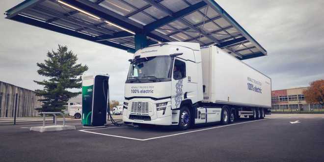 Los camiones el&eacute;ctricos de Renault Trucks llegan a la larga distancia