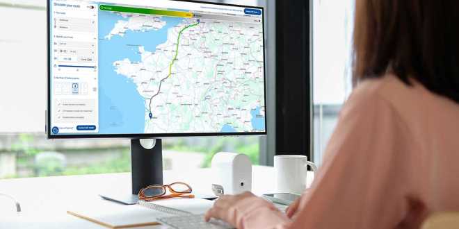 DAF lanza un simulador interactivo de rutas para camiones el&eacute;ctricos