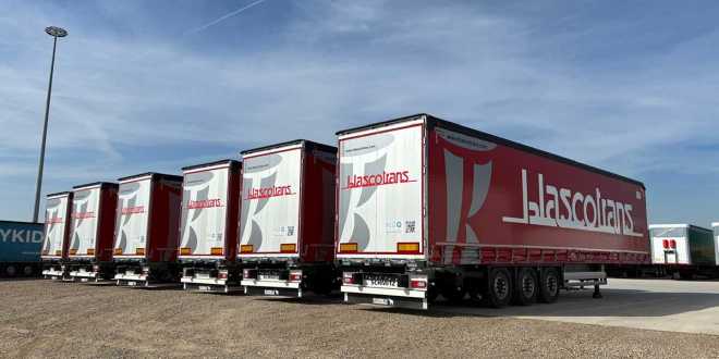 Blascotrans refuerza su flota con 37 semirremolques S.CS X-TOUGH de Schmitz Cargobull