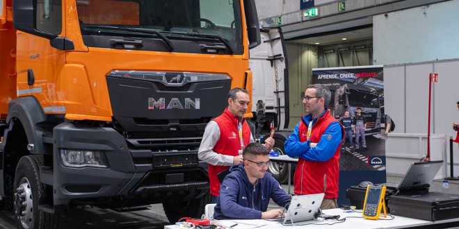  Spain Skills Veh&iacute;culos Industriales: talento joven para la posventa del  transporte por carretera